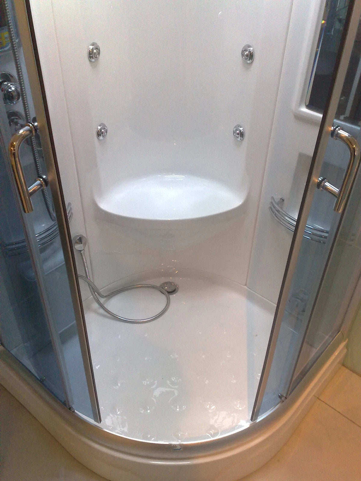 STEAM SHOWER ROOM CABIN ENCLOSURE CUBICLE NEW !! XAVIER X007